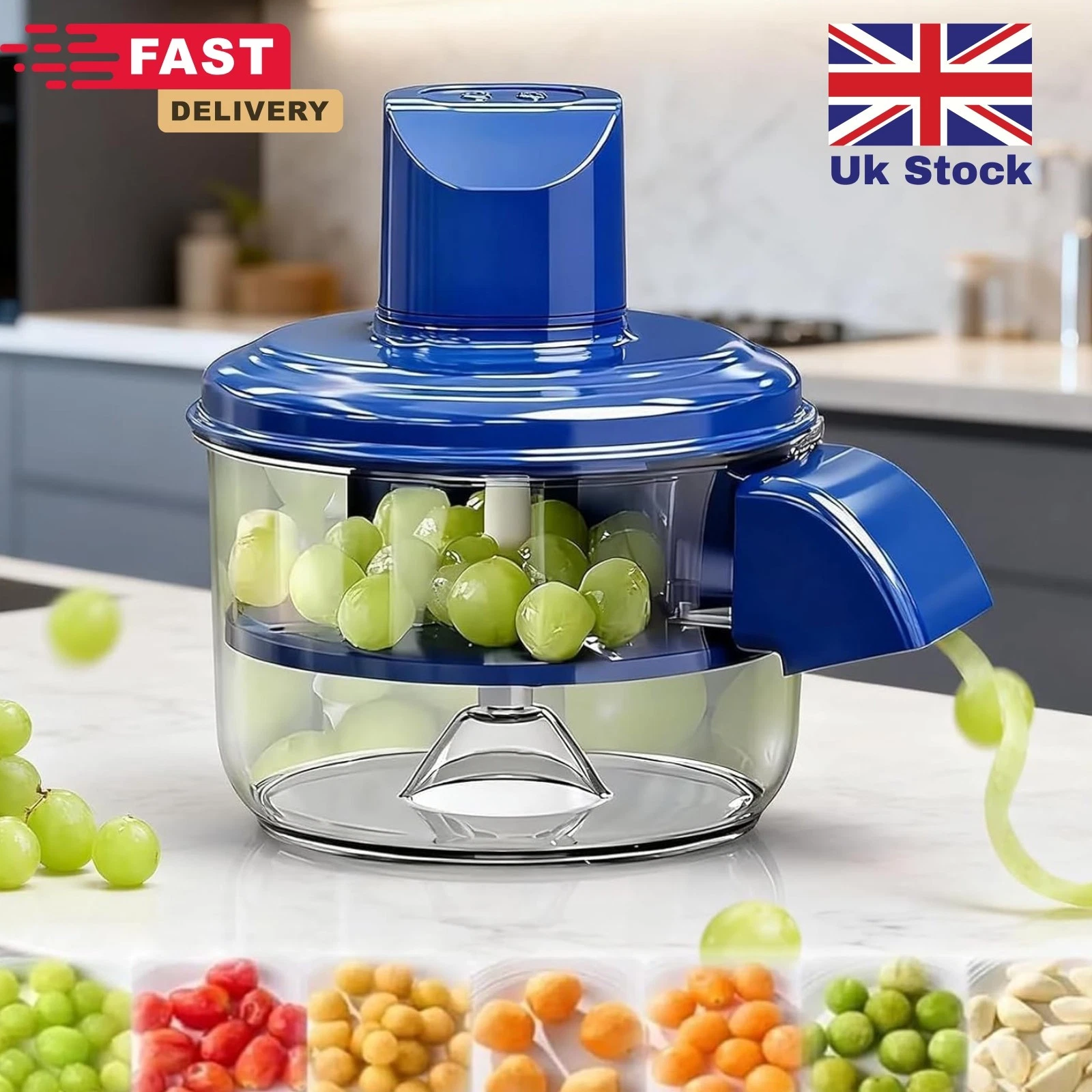 Effortless Peeling Electric Grape Peeling Machine Fruit Peeler Tool