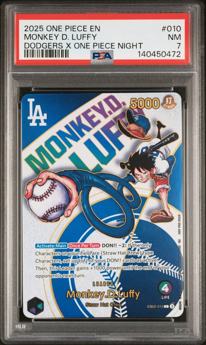 Buy Monkey.D.Luffy (010) (Dodgers x ONE PIECE) EB02-010 One Piece