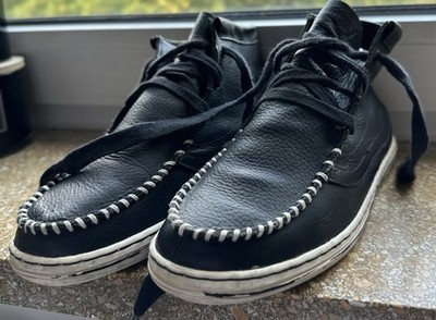Shoe the Bear Herren Sneaker schwarz/weiß Mid Top Leder EU 39 US 7 Walking