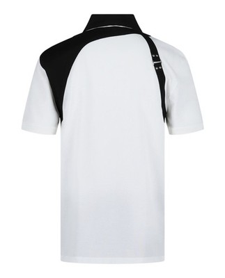 Alexander McQueen　ハーネスデザイン　ポロシャツ Alexander McQueen - Harness cotton polo shirt Alexander McQueen