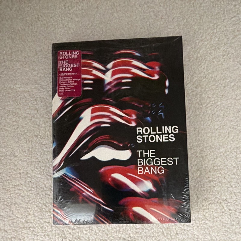 The Rolling Stones The Biggest Bang DVD 2007 NR English Box Set BTS Over 7 Hr