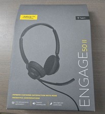 JABRA ENGAGE 50 II 5099-299-2219 Link USB-A UC Stereo Wired Headset BRAND NEW