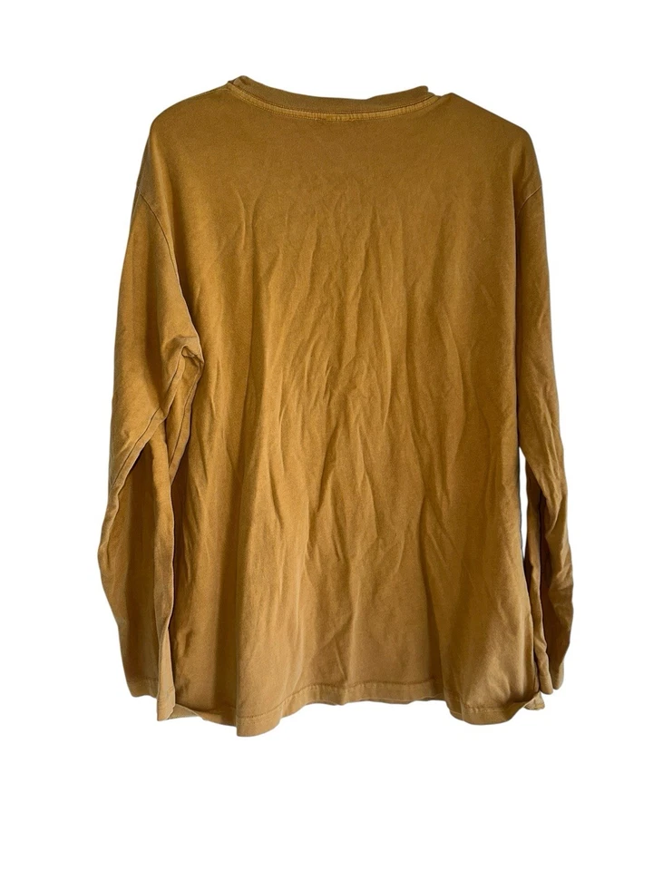 Camiseta amarilla manga larga Wright Cycle Company para hombre 2XL Parques Nacionales Coleccionar Foto 2 de 4