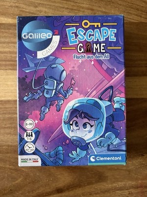 Brettspiel: Escape Game: Flucht aus dem All (Clementoni)