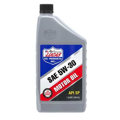 Lucas Oil 10474 High Performance 1 Quart Bottle SAE 5W-30 Petroleum Motor Oil