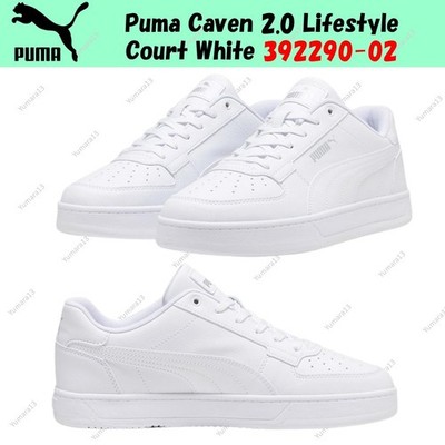 Puma Caven 2.0 Lifestyle Court White 392290-02 Men's Size