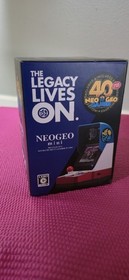 SNK NEO GEO NEOGEO Mini Classic 40th Anniversary Arcade (40 Games included) New