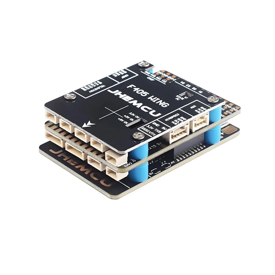 Контроллер полета крыла JHEMCU F405 встроенный барометр OSD BEC для радиоуправляемого дрона FPV - Изображение 2 из 4