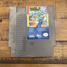 Mario Is Missing (Nintendo NES, 1993) Cartridge Only