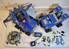 LEGO Space: Earth Defense HQ (7066) 100% Complete.  No Box Or Manuals.  See Pics
