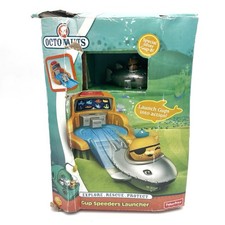 Octonauts Gup Speeders Launcher w/Special Silver Gup-B Box Damage Open Box