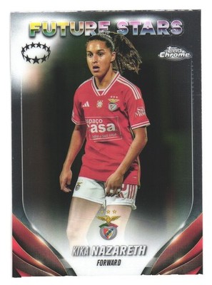 2023-24 Topps Chrome Women's UCL SL Benfica Kika Nazareth