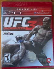 UFC Undisputed 3 Greatest Hits PS3 THQ 2012 T-Teen Multiplayer