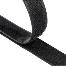 Klettband Selfklebend 8m extra stark doppelseitig schwarz diverse Anwendungen