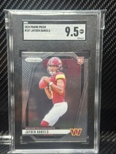 2024 Panini Prizm RC Rookie Jayden Daniels #347 sgc 9.5 MINT