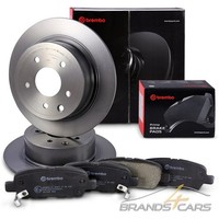 Brembo Bremsscheiben Ø292 +BremsbelÄGe Hinten FÜR Nissan Juke Qashqai J10