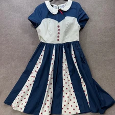 Her Universe Marvel Captain America Star Dress Disney Parks Collection  Large