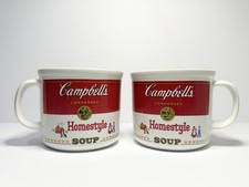 Vintage Campbells Soup Mugs, Set of 2 Homesty...