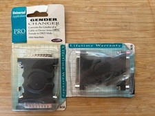 TWO Belkin 25-Pin DB25 Male to Male Gender Changer Adapter New