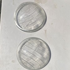 1936-38 Bi-ray Headlight Lenses Pair Mopar Plymouth Chrysler Desoto Dodge 1936-38 Bi-ray Headlight Lenses Pair Mopar Plymouth Chrysler Desoto Dodge