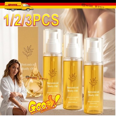 Botanical Body Oil with Wakame Algae & Brazil Nut Natural Skin Care Oil US