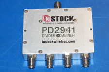 IN-STOCK PD2941 - UHF/RFID Divider Combiner 4-Way, TNC Female, 350-1000 MHz, 30W