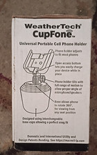 WeatherTech CupFone Universal Adjustable Cup Holder Car Mount for Cell Phones