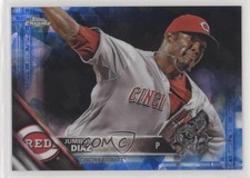 2016 Topps Box Set Chrome Sapphire Edition /250 Jumbo Diaz #462 9aj