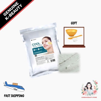 LINDSAY Cool Tea Tree Modeling Mask 1kg Rubber Pack + Tool Set Korean Skincare