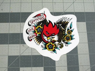 スケートボード Spitfire Vtg Skateboard Sticker Spitfire Wheels skateboard sticker - assorted graphics new and