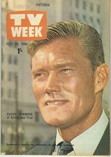 TV WEEK (Victoria)July 18 1964 CHUCK CONNORS