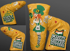 🍀 Scotty Cameron 2026 St Patricks Day Lucky Lily Blade Headcover 🍀