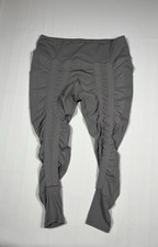 Sweetflexx Resistance Leggings Womens 16 Gray Compression 4 Bands