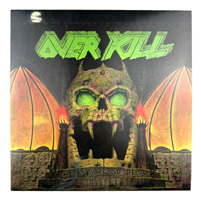 Overkill - The Years Of Decay vinyl record LP New Unplayed Open Copy