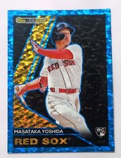 Masataka Yoshida 2023 Topps Update  Black Gold Blue Parallel SP BG-8 (RC)