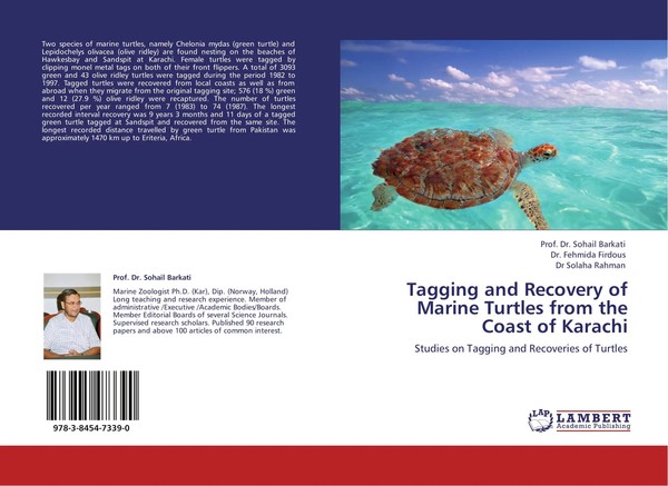 Sohail Barkati (U. A.) | Tagging And Recovery Of Marine Turtles From The...-image