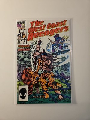 West Coast Avengers #3 1985 Marvel Comics Englehart Comic Book Al Milgrom Cover