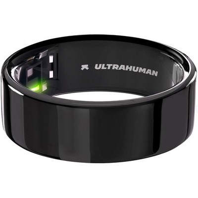 Ultrahuman Ring AIR (Größe 6) Smart Ring aster black Activity Tracker Bluetooth
