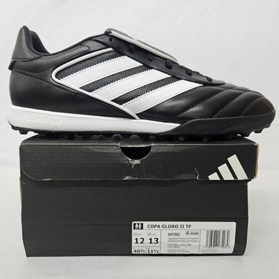 Adidas Copa Gloro II TF Soccer Cleats IH7302 Core Black White Men's Size 12