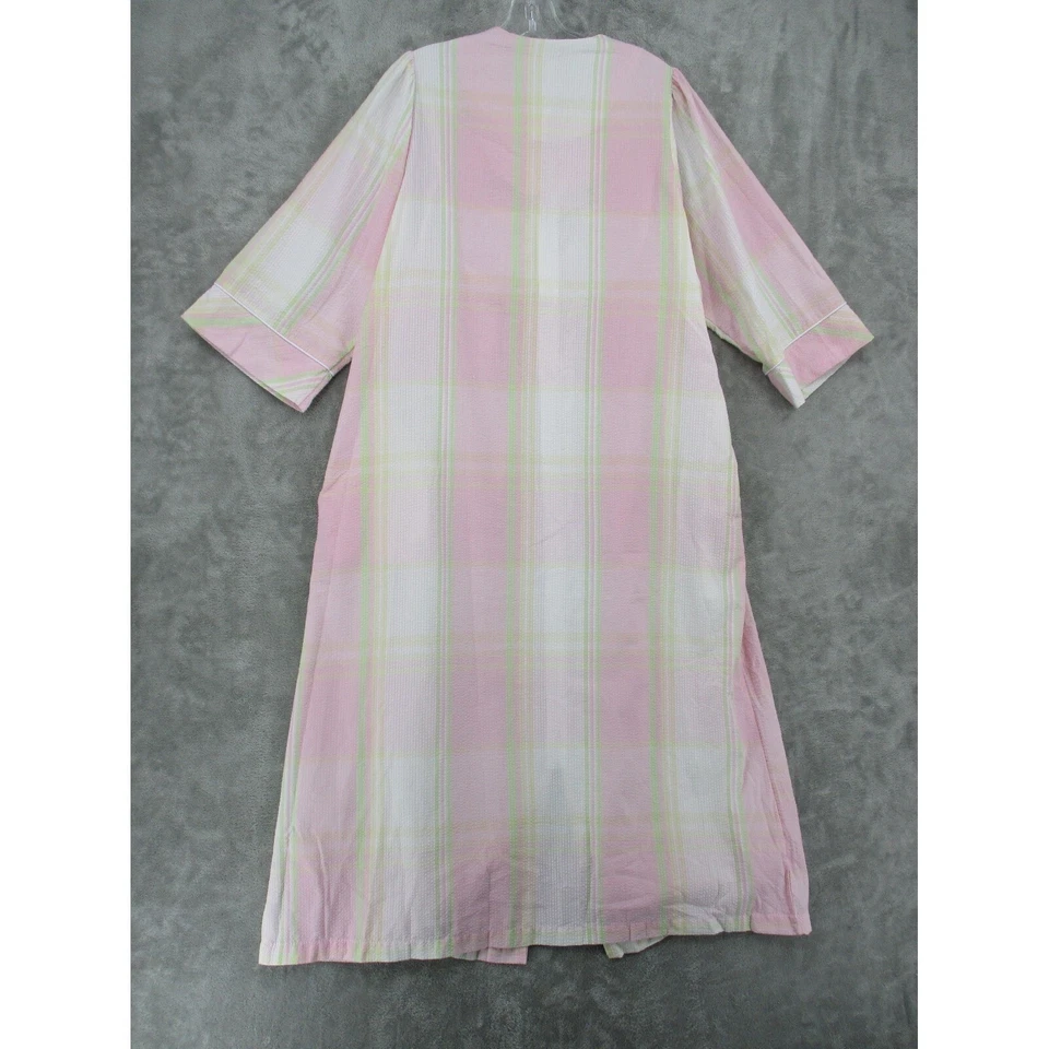 Camisón Miss Elaine Mujer Grande Floral Bordado Abuela Kaftan Casa Abrigo Foto 2 de 4