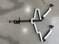 Heavy-Duty Dual Monitor Arm   Adjustable Gas Spring   Desk Clamp Mount