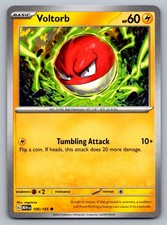 rare voltorb card Voltorb (Reverse Holo) C 100/165 SV2a Pokmon Card 151