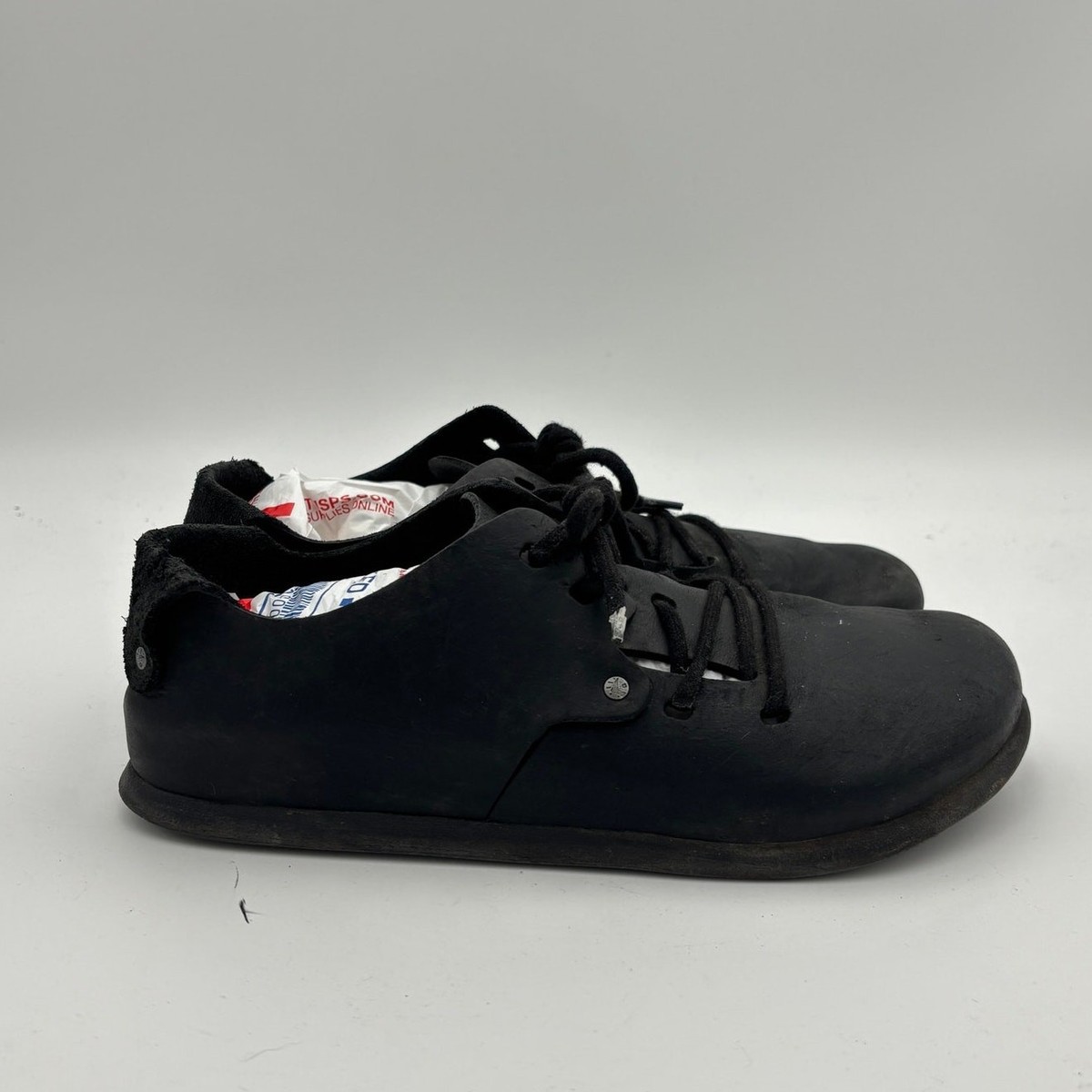 Birkenstock Montana Oiled Leather Lace Up Shoes 40 M's 7-7.5 W's 9