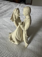 Cake topper Lenox Wedding Promises primo ballo scatola originale mai usato