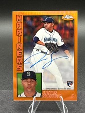 2019 Topps Chrome #84TCA-JS Justus Sheffield - 1984 Design (RC, Auto) 01/25