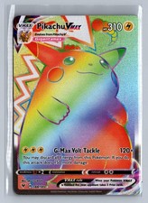 rainbow pikachu pokemon card price Ex Crown Rare Gold Holographic Pokmon TCG Pocket Self Made - Sharp Details! Pokmon Hit Points310 HP Form Pokmon TCG Value Watch: Vivid