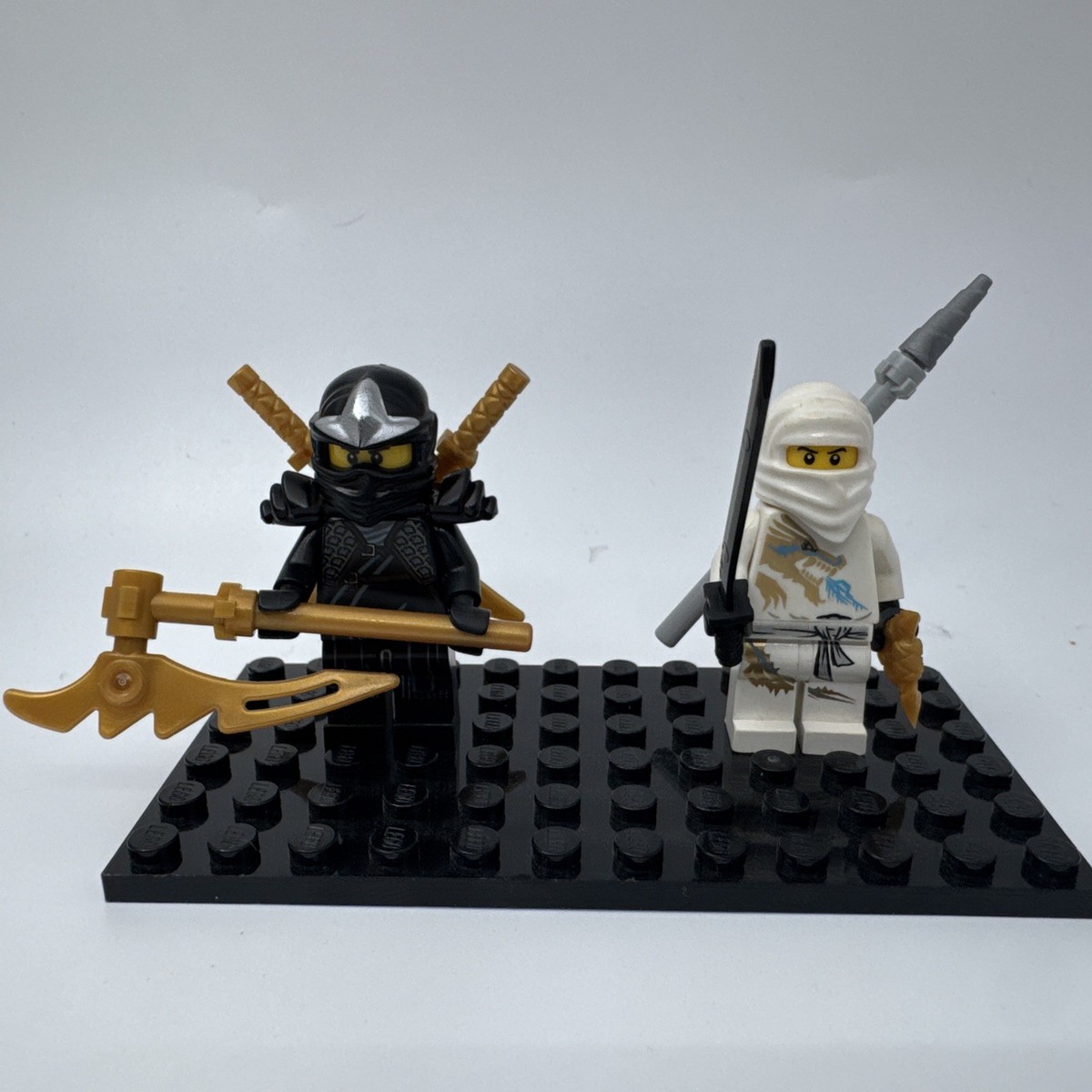 LEGO Minifigure Ninjago LOT - Zane DX White Ninja Dragon