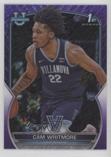 2022-23 Bowman U Chrome Purple Shimmer Refractor Cam Whitmore #22 1b8