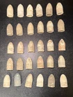 (30) Nice Dug Civil War Confederate 3 Ring Bullets