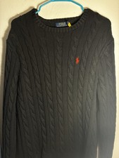 Polo Ralph Lauren Black Sweater L